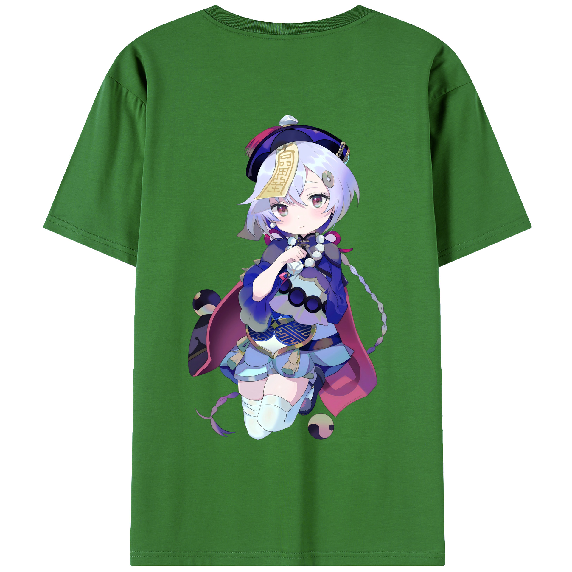 げんし神 七七 なな  genshin Nana レディース半袖Tシャツ(バックプリント)